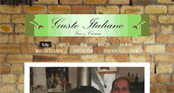 Desktop Screenshot of gustoitaliano.co.nz